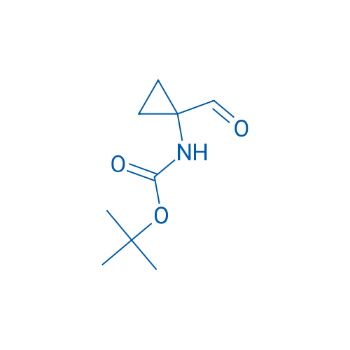 tert-Butyl 1-formylcyclopropylcarbamate 250mg