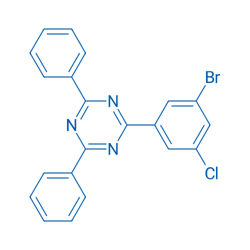 2-(3-Bromo-5-chlorophenyl)-4,6-diphenyl-1,3,5-triazine 5g