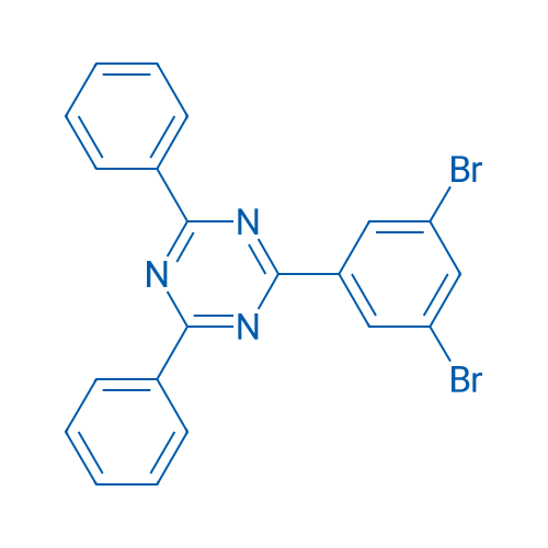 2-(3,5-Dibromophenyl)-4,6-diphenyl-1,3,5-triazine 1g