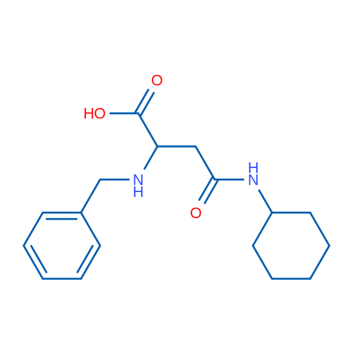 2-(Benzylamino)-4-(cyclohexylamino)-4-oxobutanoic acid 5g