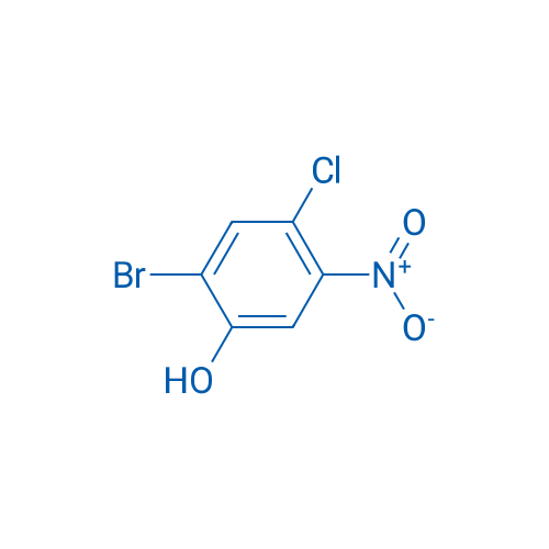 2-Bromo-4-chloro-5-nitrophenol 100mg