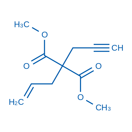 Dimethyl 2-allyl-2-(prop-2-yn-1-yl)malonate 1g