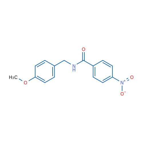 N-(4-MEthoxybenzyl)-4-nitrobenzamide 5g