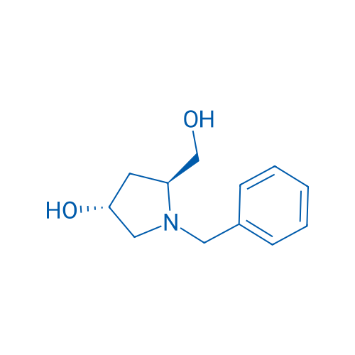 (3R,5S)-1-Benzyl-5-(hydroxymethyl)pyrrolidin-3-ol 1g