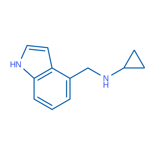 N-((1H-Indol-4-yl)methyl)cyclopropanamine 1g