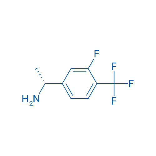 (R)-1-(3-Fluoro-4-(trifluoromethyl)phenyl)ethanamine 100mg