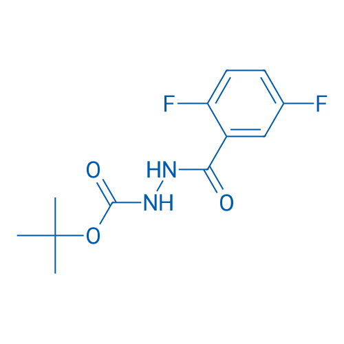 tert-Butyl 2-(2,5-difluorobenzoyl)hydrazinecarboxylate 250mg
