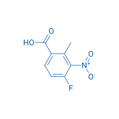 4-Fluoro-2-methyl-3-nitrobenzoic acid 250mg