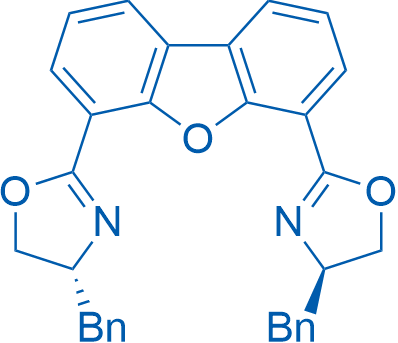 4,6-Bis((R)-4-benzyl-4,5-dihydrooxazol-2-yl)dibenzo[b,d]furan 100mg