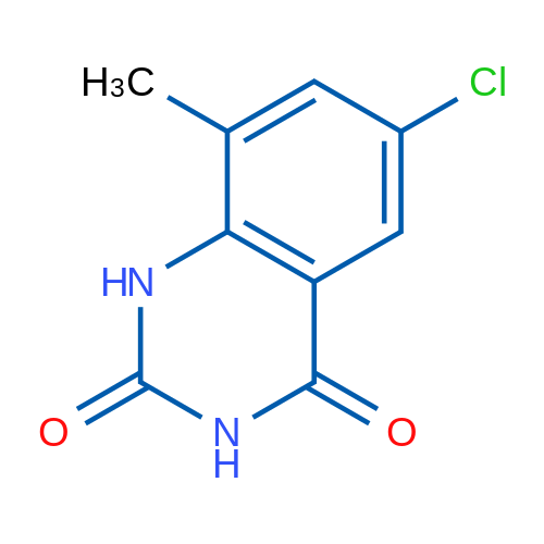 6-Chloro-8-methylquinazoline-2,4(1H,3H)-dione 1g