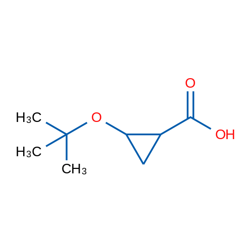 2-(tert-Butoxy)cyclopropane-1-carboxylic acid 1g