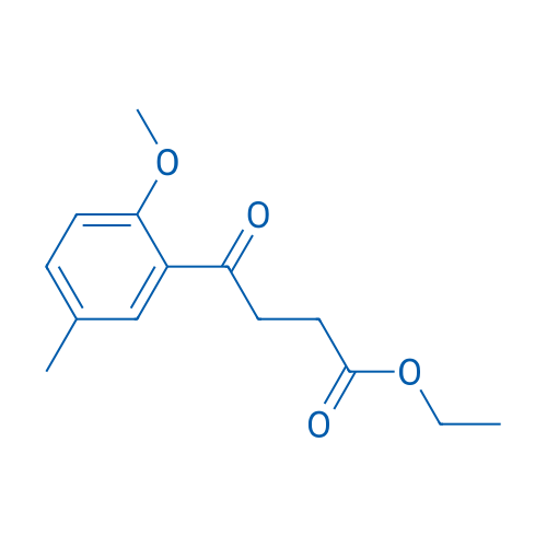 Ethyl 4-(2-Methoxy-5-methylphenyl)-4-oxobutanoate 1g