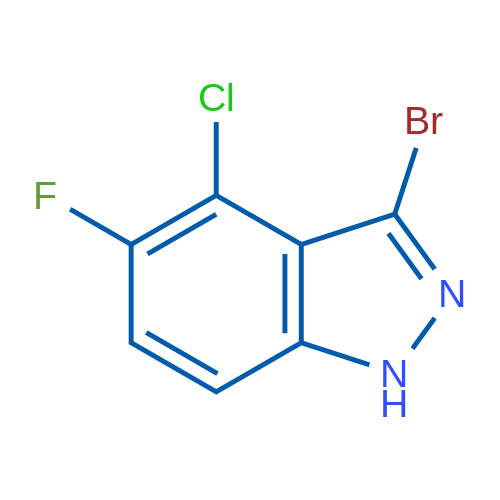3-Bromo-4-chloro-5-fluoro-1H-indazole 1g