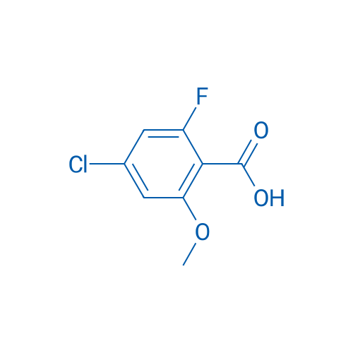 4-Chloro-2-fluoro-6-methoxybenzoic acid 1g