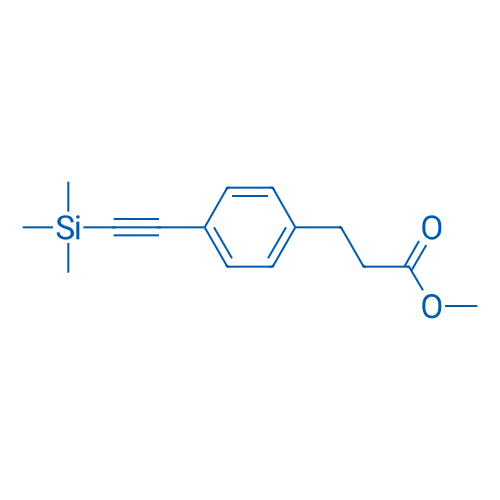 Methyl 3-(4-((trimethylsilyl)ethynyl)phenyl)propanoate 5g