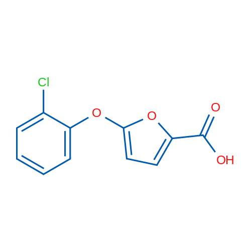 5-(2-Chlorophenoxy)furan-2-carboxylic acid 1g