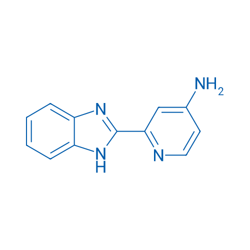 2-(1H-Benzo[d]imidazol-2-yl)pyridin-4-amine 100mg