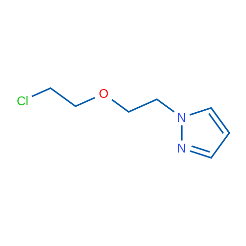 1-(2-(2-Chloroethoxy)ethyl)-1H-pyrazole 1g