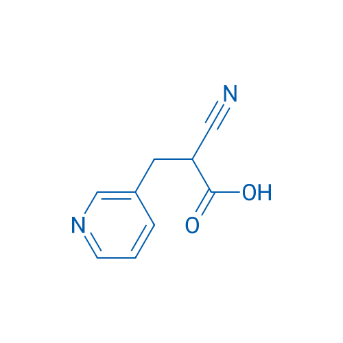 2-Cyano-3-(pyridin-3-yl)propanoic acid 250mg