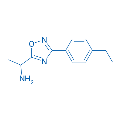1-[3-(4-Ethylphenyl)-1,2,4-oxadiazol-5-yl]ethan-1-amine 1g