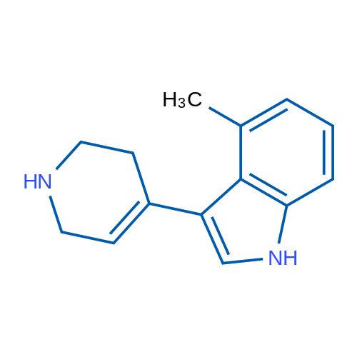 4-Methyl-3-(1,2,3,6-tetrahydropyridin-4-yl)-1H-indole 1g