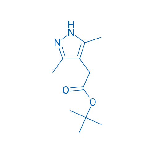 tert-Butyl 2-(3,5-dimethyl-1H-pyrazol-4-yl)acetate 5g