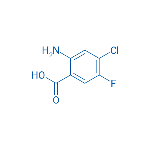 2-Amino-4-chloro-5-fluorobenzoic acid 250mg