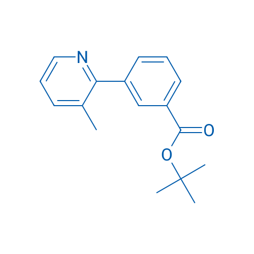 tert-Butyl 3-(3-methylpyridin-2-yl)benzoate 250mg