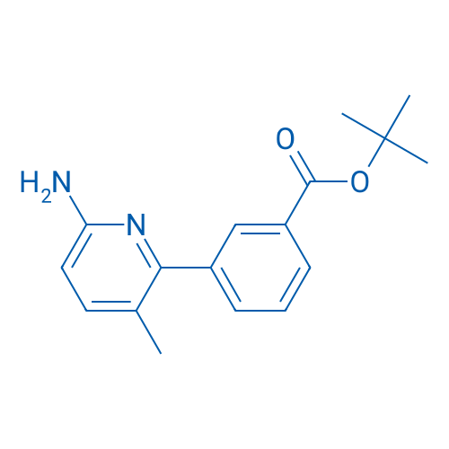 tert-Butyl 3-(6-amino-3-methylpyridin-2-yl)benzoate 100mg