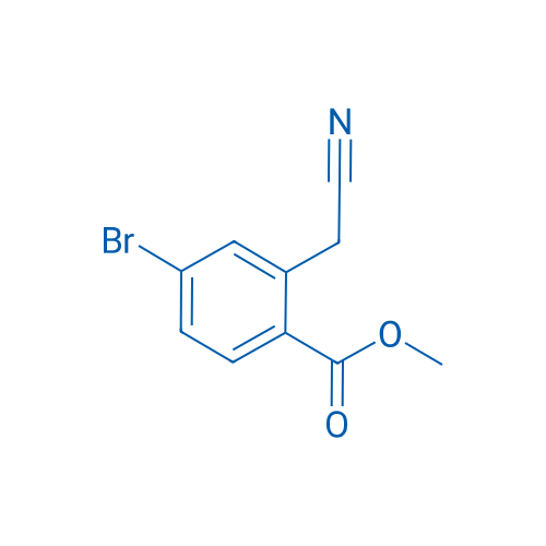 Methyl 4-bromo-2-(cyanomethyl)benzoate 1g