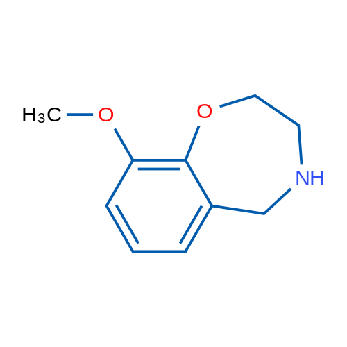 9-Methoxy-2,3,4,5-tetrahydrobenzo[f][1,4]oxazepine 1g