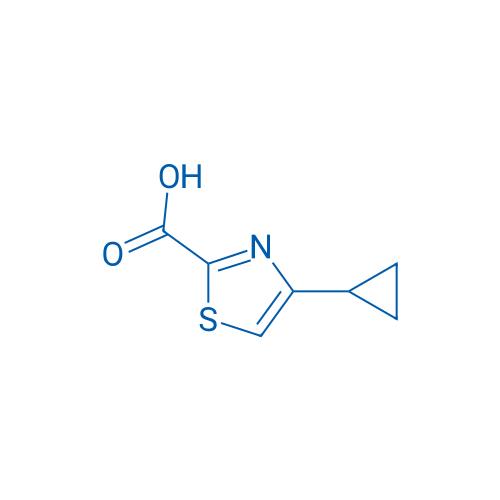 4-Cyclopropylthiazole-2-carboxylic acid 100mg
