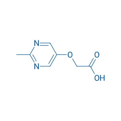 2-((2-Methylpyrimidin-5-yl)oxy)acetic acid 250mg