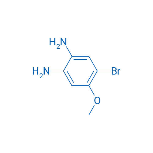4-Bromo-5-methoxybenzene-1,2-diamine 250mg