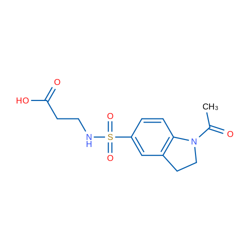 3-(1-Acetylindoline-5-sulfonamido)propanoic acid 1g
