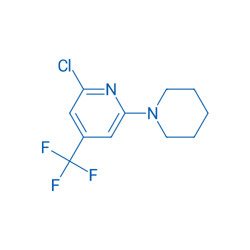 2-Chloro-6-(piperidin-1-yl)-4-(trifluoromethyl)pyridine 1g