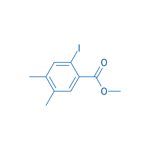 Methyl 2-iodo-4,5-dimethylbenzoate 1g