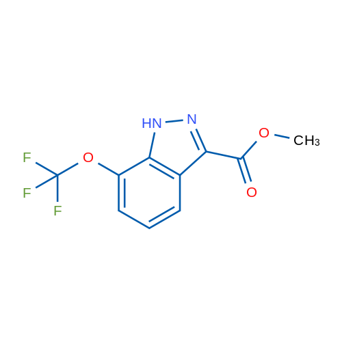 Methyl 7-(trifluoromethoxy)-1H-indazole-3-carboxylate 1g