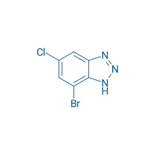 7-Bromo-5-chloro-1H-benzo[d][1,2,3]triazole 25g