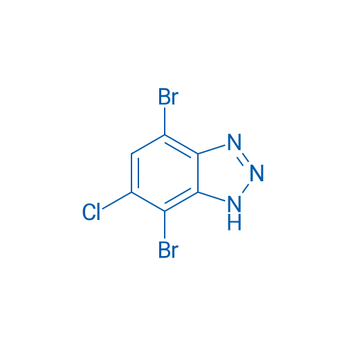 4,7-Dibromo-6-chloro-1H-benzo[d][1,2,3]triazole 1g
