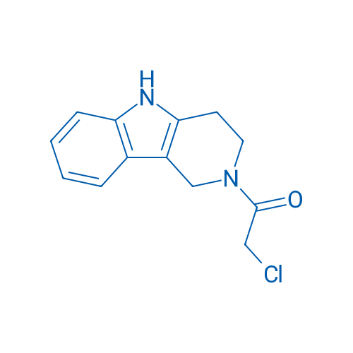 2-Chloro-1-(1,3,4,5-tetrahydro-2H-pyrido[4,3-b]indol-2-yl)ethan-1-one 250mg