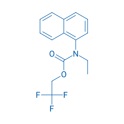2,2,2-Trifluoroethyl N-ethyl-N-(naphthalen-1-yl)carbamate 5g