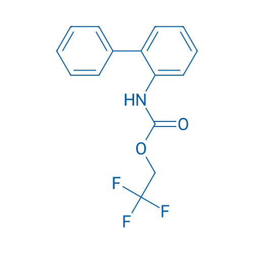 2,2,2-Trifluoroethyl N-(2-phenylphenyl)carbamate 1g