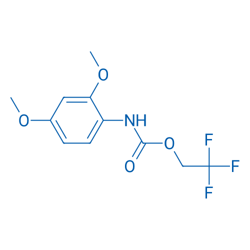 2,2,2-Trifluoroethyl N-(2,4-dimethoxyphenyl)carbamate 5g