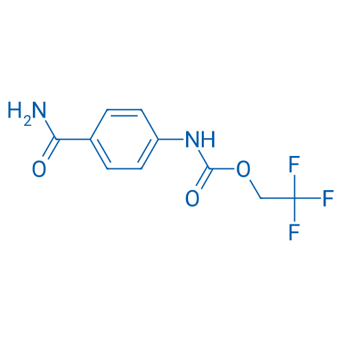 2,2,2-Trifluoroethyl N-(4-carbamoylphenyl)carbamate 5g