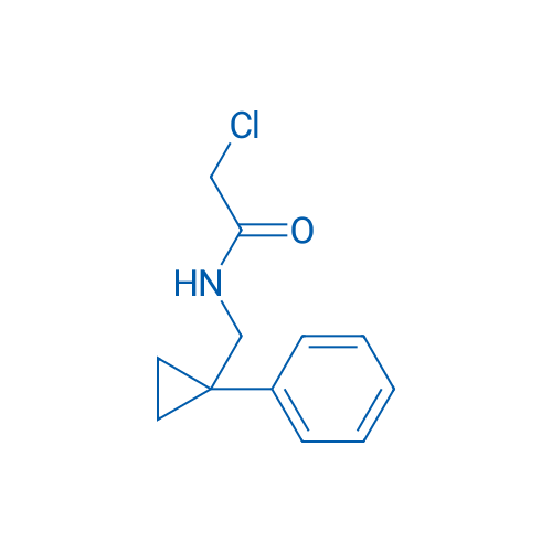 2-Chloro-N-[(1-phenylcyclopropyl)methyl]acetamide 250mg