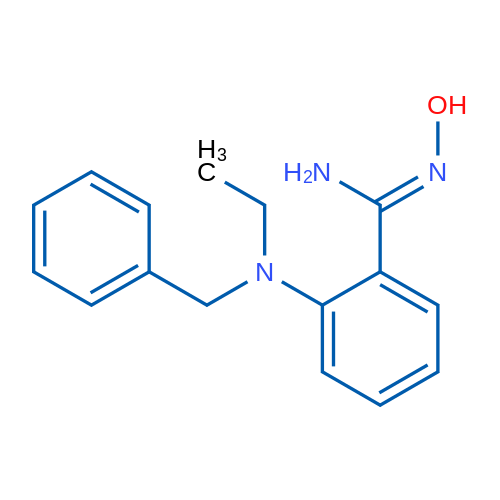 2-(Benzyl(ethyl)amino)-N'-hydroxybenzimidamide 5g