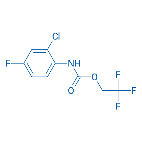 2,2,2-Trifluoroethyl N-(2-chloro-4-fluorophenyl)carbamate 5g