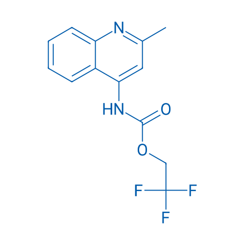 2,2,2-Trifluoroethyl N-(2-methylquinolin-4-yl)carbamate 1g