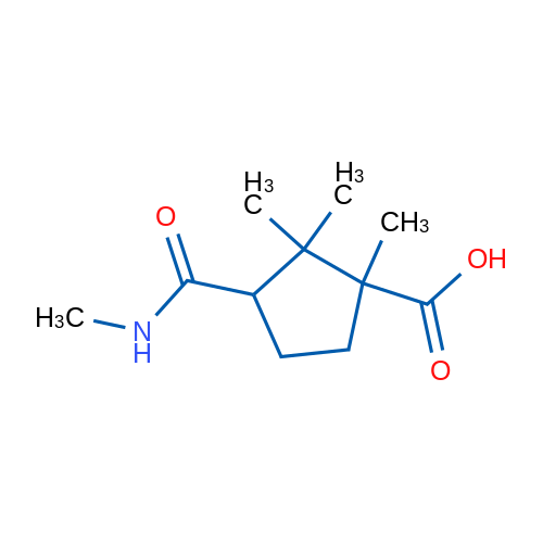 1,2,2-Trimethyl-3-(methylcarbamoyl)cyclopentanecarboxylic acid 5g